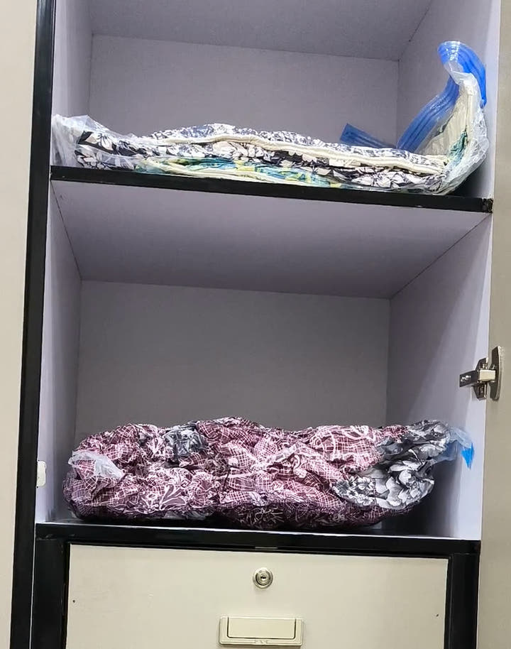 After — razai sealed flat in vacuum bags