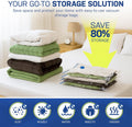 Larova vacuum storage bags shrinking bedding - save up to 80% space